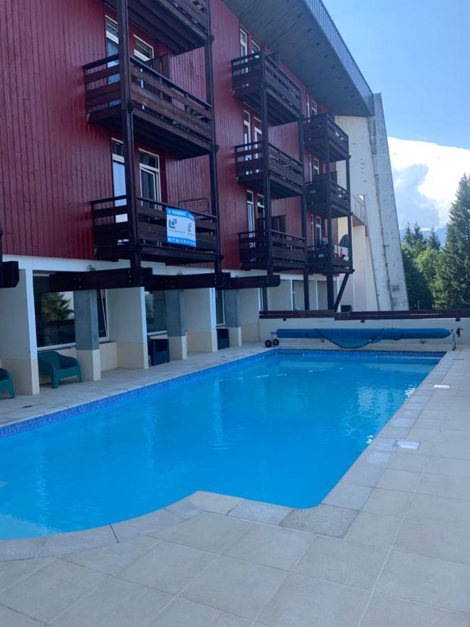 Ski-To-Door Apartment Au Collet D'Allevard Luaran gambar