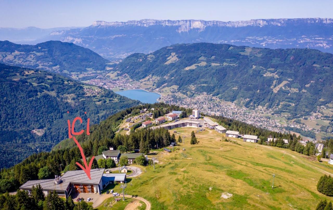 Ski-To-Door Apartment Au Collet D'Allevard Luaran gambar